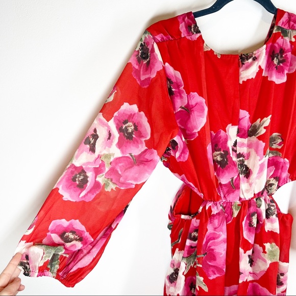 NWT Anthropologie Ranna Gill Side Cut Dress - Picture 9 of 11